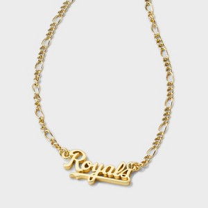 Bijoux Sport by Luv Aj MLB Gold Nameplate Pendant Necklace - 1 of 4