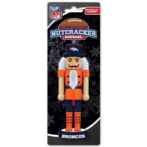 MasterPieces Game Day - NFL Denver Broncos - Team Keepsake Nutcracker - 1 of 4