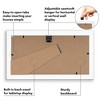 Americanflat 5x10 Business License Frame - Use as 3.5x8 Frame with Mat (2 Pack) - 4 of 4