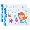 Everyday Kids 2-Pack Standard Pillowcases 20x26” - 100% Soft Microfiber - Toddler Girl Twin/Full Bed - Mermaid Design - 4 of 4