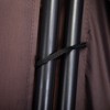Sevobal Partitions And Room Dividers 3 Panel Iron Screen, Portable Room Dividers And Partitions For Bedroom, Office, Brown, 87.75"*2.25"*72.5" - 2 of 4