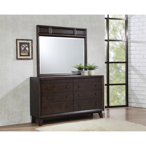 Clarke Dresser Mirror Brown Oak Private Reserve Target