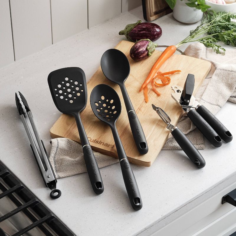 Cuisinart 6pc Stainless Steel/Nylon Essential Tools and Gadgets Set Black, 6 of 7