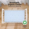 KeaBabies 2pk Soothe Fitted Crib Sheets Neutral, Organic Baby Crib Sheets, Fits Standard Nursery Baby Mattress - 2 of 4