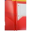 FOLDER SCHOOL SMART TWO-POCKET HEAVYWEIGHT POLY WITH FASTENERS - 4 of 4