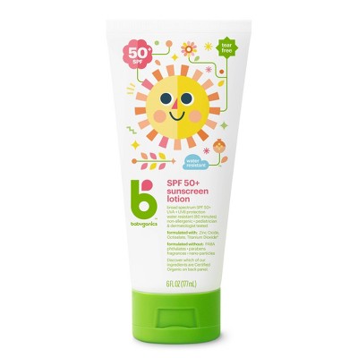 baby lotion with spf