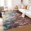 Modern Abstract Living Room Area Rug for Home Decor, Large Soft Non Slip Washable Carpet for Bedroom Dining Room - 2 of 4