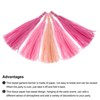 Unique Bargains Garland DIY Decoration Tassel Garland Banner 30 Pcs - 4 of 4