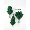 5.5ft Artificial Christmas Tree,850 Branches Tips & Fodable Metal Base Stand for Home Office Party Holiday Decoration - 2 of 4