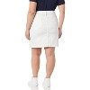 Women's Classic 5-Pocket Denim Skirt - Available in Plus Size White - 2 of 4