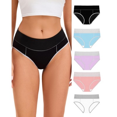 black, pink, blue, purple, white
