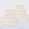 Modern Solid Classic Luxury Egyptian Cotton Towel Set by Blue Nile Mills - 2 of 4