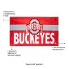 Evergreen Flag, SS New Burlap, Estate, Ohio State University - 3 of 4