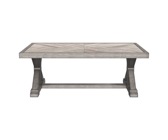 Beachcroft Rectangular Cocktail Table - Beige  - Outdoor by Ashley