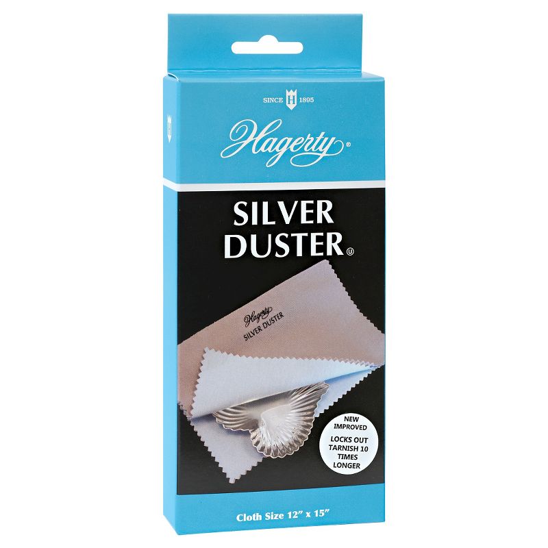 Hagerty 12" x 15" Silver Duster, 1 of 2