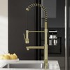 2-Function Stainless Steel Pre-Rinse Kitchen Faucet with Pot Filler - 2 of 4
