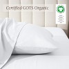 260 Thread Count Organic Cotton Percale Pillowcase Set by Bare Home - 2 of 4