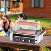 VEVOR Hot Dog Roller, 12 Hot Dog 5 Rollers, Stainless Steel Sausage Grill Cooker, 750W Commercial Hot Dog Machine, Silver - 2 of 4