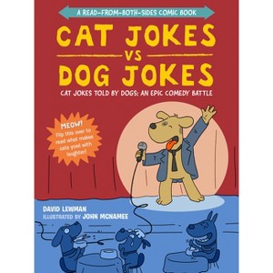 Cat Jokes vs. Dog Jokes/Dog Jokes vs. Cat Jokes - by  David Lewman & John McNamee (Paperback) - 1 of 1
