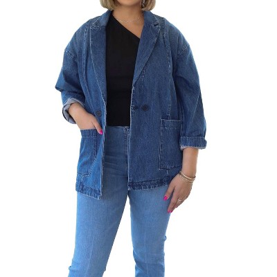 Women's Wren Blazer - Self Contrast