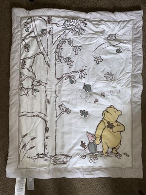 Lambs & Ivy Disney Baby Storytime Pooh 3-piece Nursery Crib Bedding Set ...