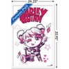 Trends International DC Comics Batman: Gotham Inked - Harley Quinn Framed Wall Poster Prints - 3 of 4