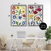 Stupell Industries Scandinavian Wild Flowers 2pc Floating Frame Art Set, Brown, 21" x 31" - 3 of 4