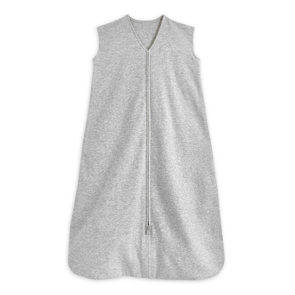 Photos - Other Textiles HALO Innovations Sleepsack 100 Cotton Wearable Blanket - Heather Gray S