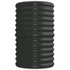 vidaXL Garden Raised Bed Powder-coated Steel 88.2"x15.7"x26.8" Anthracite - 4 of 4