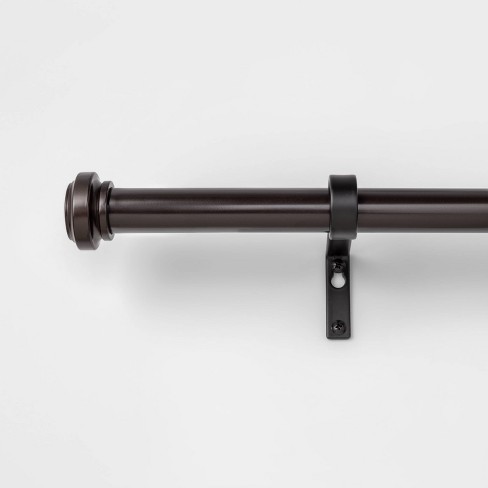 36-66 Cap Curtain Rod Oil Rubbed Bronze - Threshold™