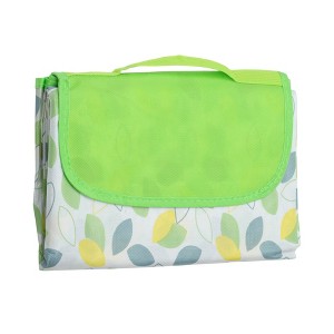 Unique Bargains Picnic Blanket Waterproof Washable Lightweight with Handle Used for Hiking Travel Camping - 1 of 4