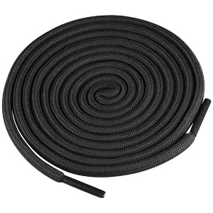 INSPIRE CHIC Solid Woven Athletic Sneakers Boots Round Shoelaces 2 Pairs - 1 of 4