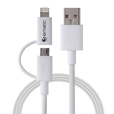 Monoprice Usb & Lightning Cable - 0.35 Feet - Black  Short Length Apple  Mfi Certified Lightning To Usb Charge & Sync Cable, Iphone X 8 8 Plus 7 7 :  Target