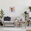 Stupell Industries Happy Corgi Modern Splatter Black Framed Giclee Art - 2 of 4