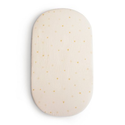 Mushie Extra Soft Bassinet Muslin Crib Sheet