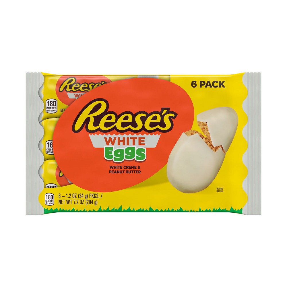 UPC 034000476923 product image for Reese's Easter White Peanut Butter Eggs - 7.2oz/6ct | upcitemdb.com