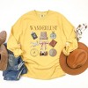 Simply Sage Market Wanderlust Travel Collage Garment Dyed Long Sleeve - 3 of 4