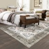 Area Rug, Large Boho Vintage Non-Slip Carpet, Soft Low-Pile Distressed Rug for Living Room, Bedroom, Dining, Entryway, Dorm, Kitchen - 3 of 4