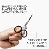 JAPONESQUE Men's Essential Facial Grooming Scissor - 4 of 4