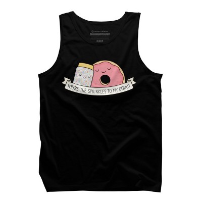 Men's Design By Humans You're the sprinkles to my donut By kimvervuurt Tank Top