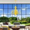 Livex Lighting Valencia 6 - Light Chandelier in  Shiny Yellow - 4 of 4