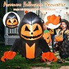 SEVOBAL Party Decorations Accessories 3.3-Foot Halloween Party Decoration Halloween Decorations Outdoor Inflatable Decoration, Orange, 36"*30"*40" - 2 of 4