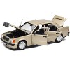 1984 Mercedes-Benz 190E 2.3-16 Smoke Silver Metallic 1/18 Diecast Model Car by Norev - 2 of 4