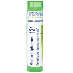 Natrum Sulphuricum 12X by Boiron Homeopathic Single Medicine For Cough, Cold & Flu  -  80 Pellet - 1 of 4