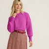 Lands' End Women's Drifter Jersey Crewneck Sweater - 4 of 4