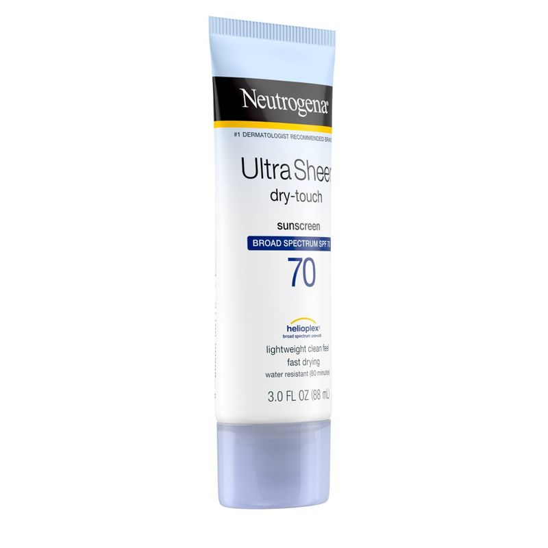 Neutrogena Ultra Sheer Dry- Broad Spectrum Touch Sunscreen - SPF 70 - 3oz, 4 of 13