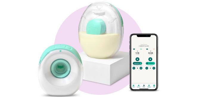 Momcozy S12 Pro Hands Free Breast Pump Wearable, Double Portable