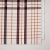 Fall Plaid Oversized Runner Burgundy/Brown - Hearth & Hand™ with Magnolia - 3 of 3