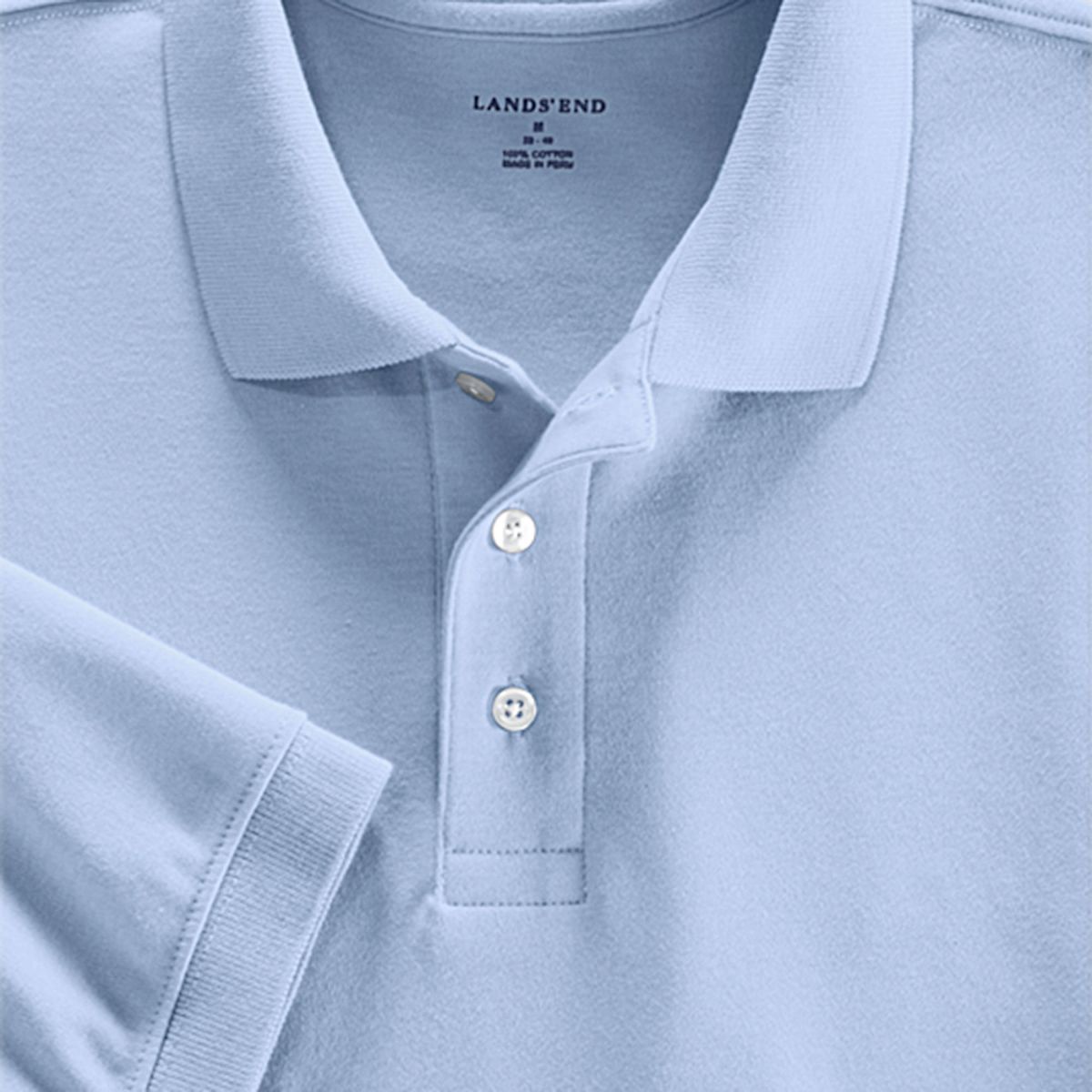 Lands' End School Uniform Women's Short Sleeve Interlock Polo Shirt - thumbnail 10