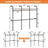 Aheaplus Clothing Rack, Reversible 118.3'' Clothes Rack for Hanging Clothes - 4 of 4